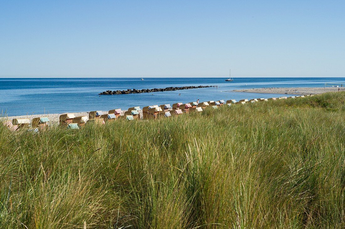 Blick auf das Ostseebad Wustrow