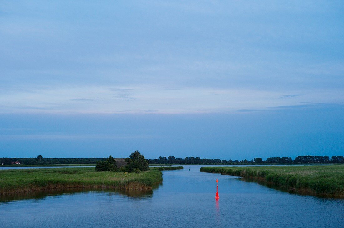 A view over the Saaler Bodden, Baltic Sea