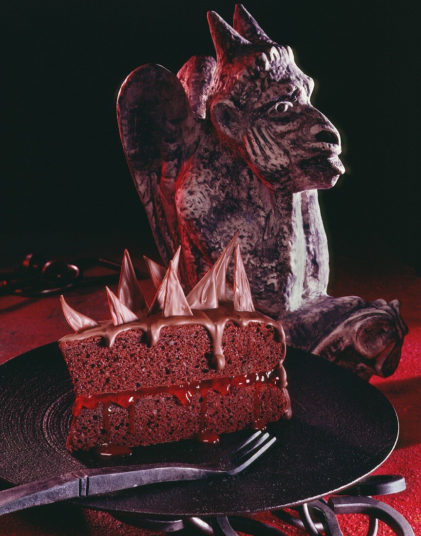 Devils Food Cake zu Halloween (USA)