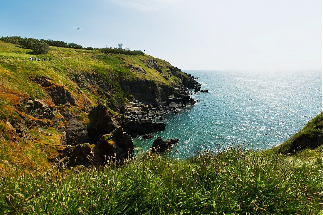 Lizard Point, the southernmost point of England in Cornwall