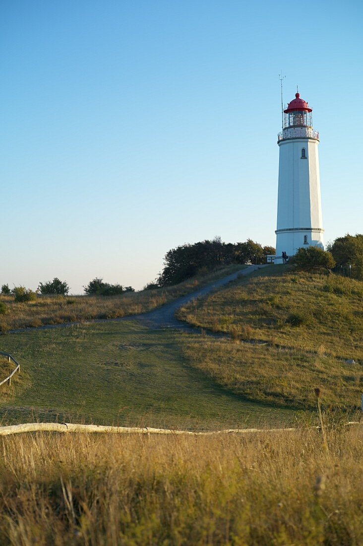 Lighthouse on Dornbusch, Vorpommern Boddenlandschaft