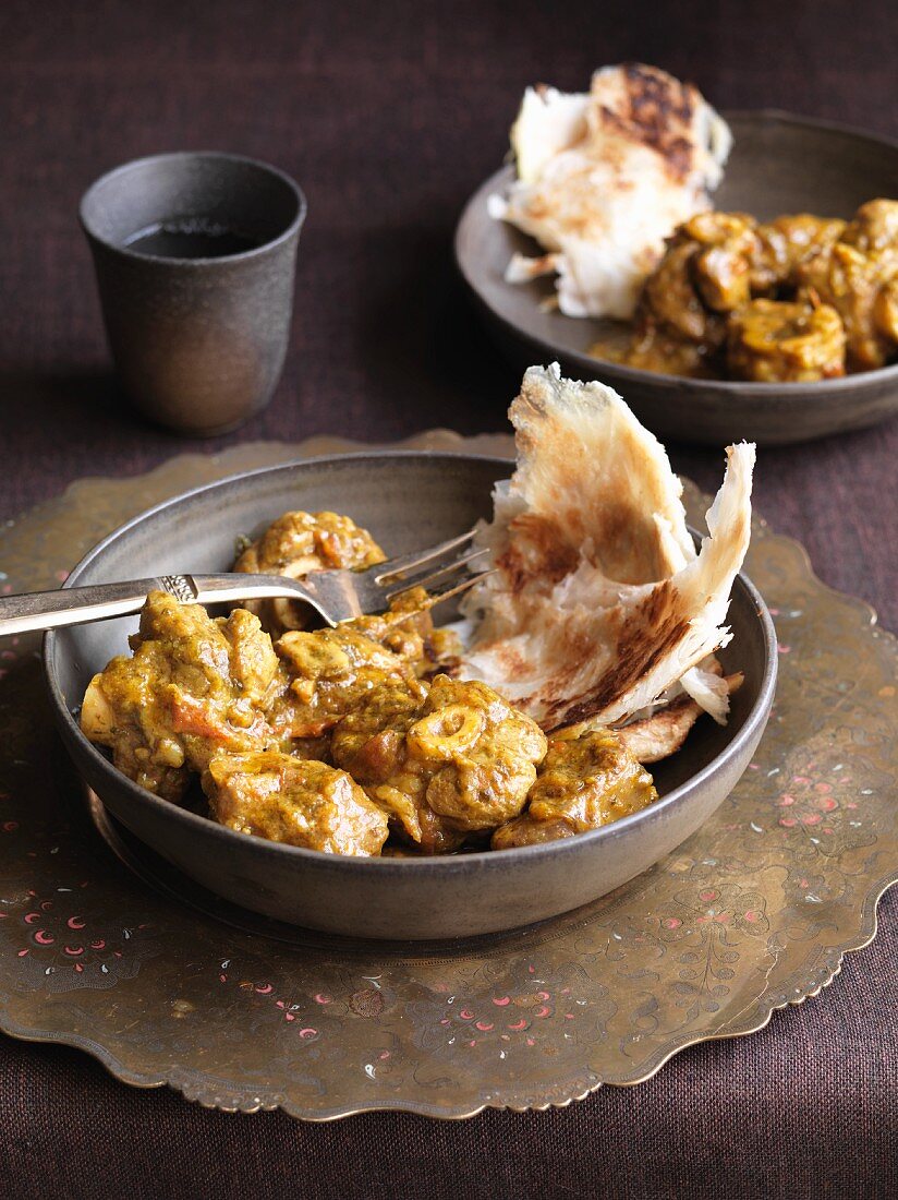 Mangalorean lamb curry (India)