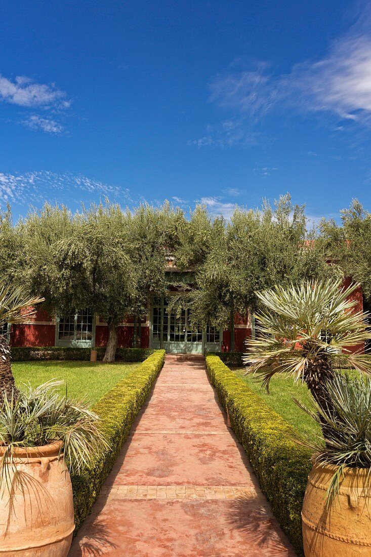 Beldi Country Club, hotel complex on the outskirts of Marrakesh, Morocco