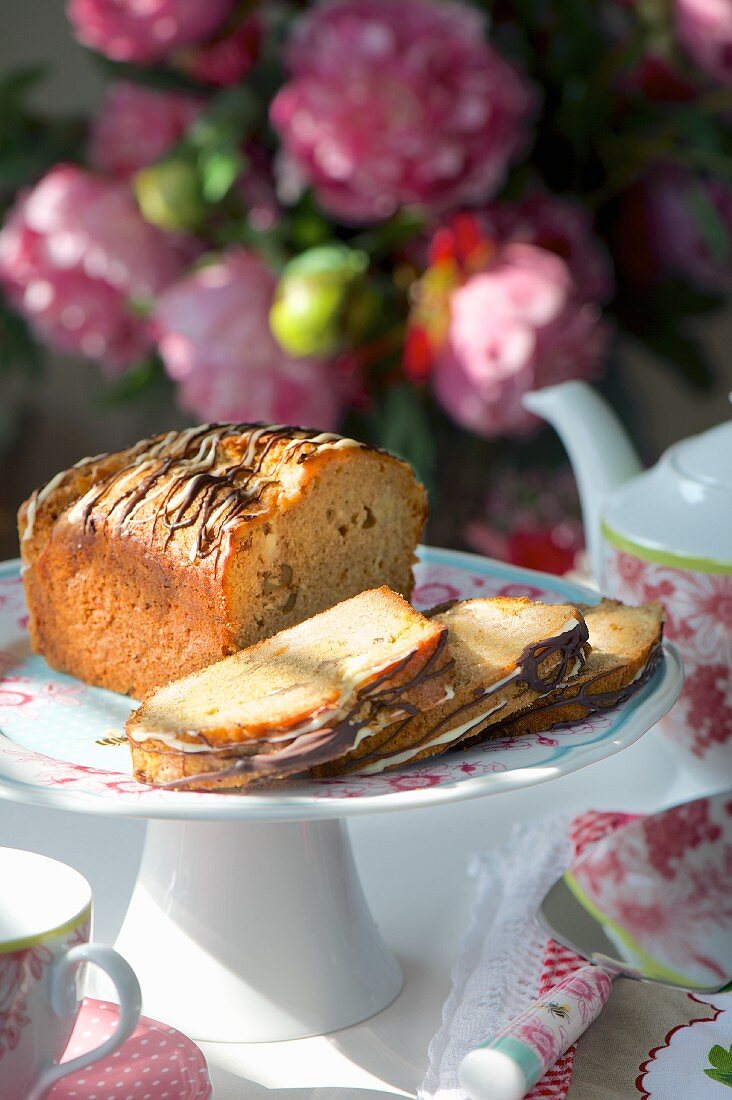 Walnuss-Schoko-Kuchen