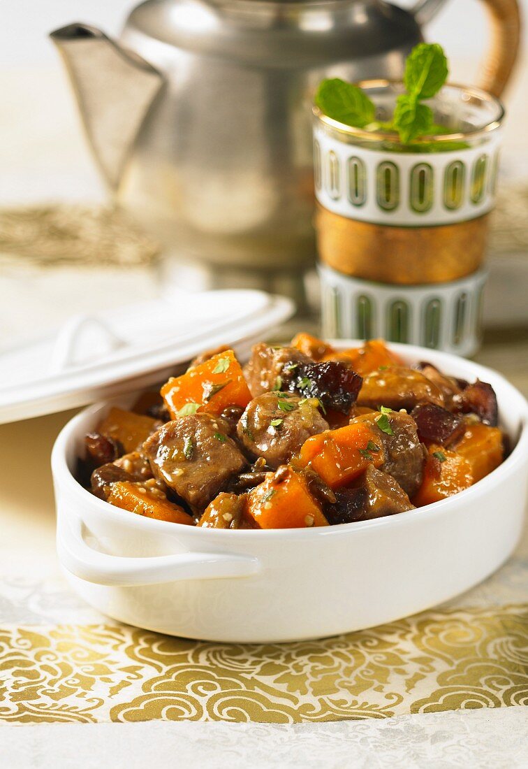 Lamb tagine with dates