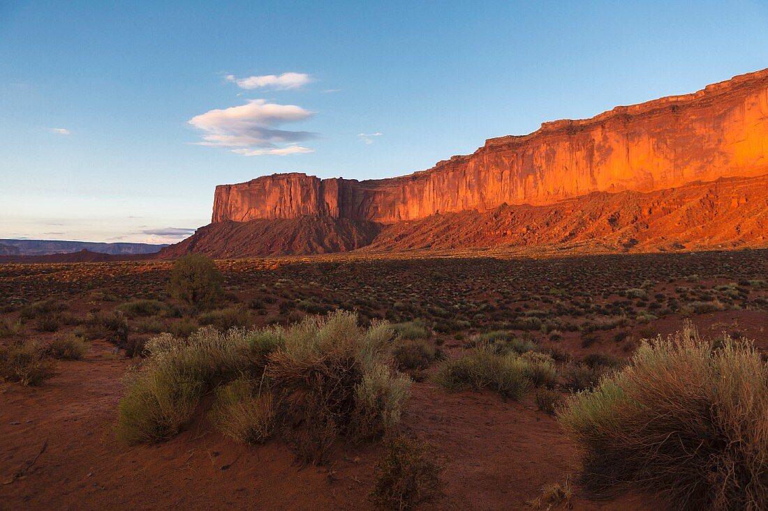 Rock formation in Monument Valley, Utah, USA