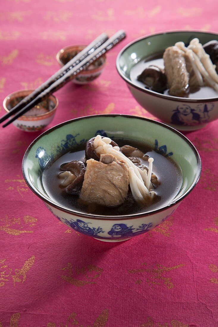 Bak Kut Teh (herb soup with pork, China)