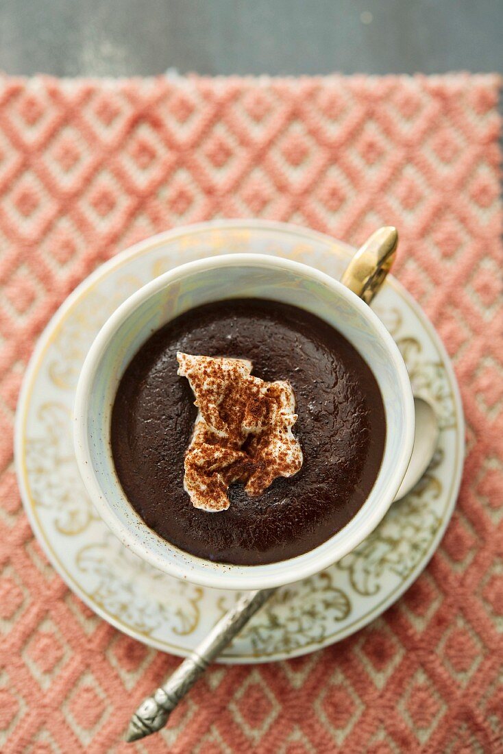 Chocolate cream with mascarpone