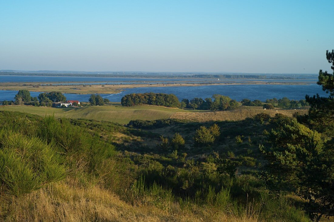 Grieben is the smallest and oldest village on the island of Hiddensee, Mecklenburg-Vorpommern