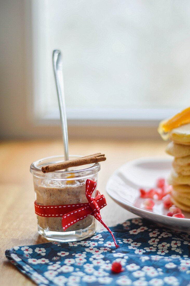 A Christmas spread with cinnamon