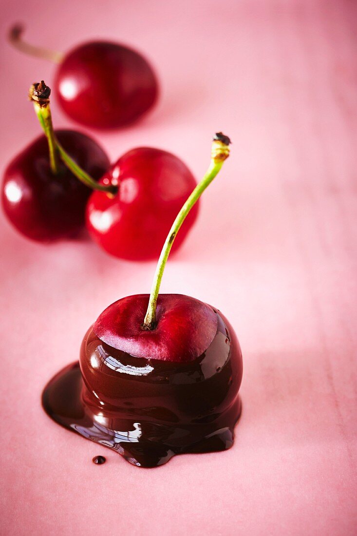 Chocolate covered cherries