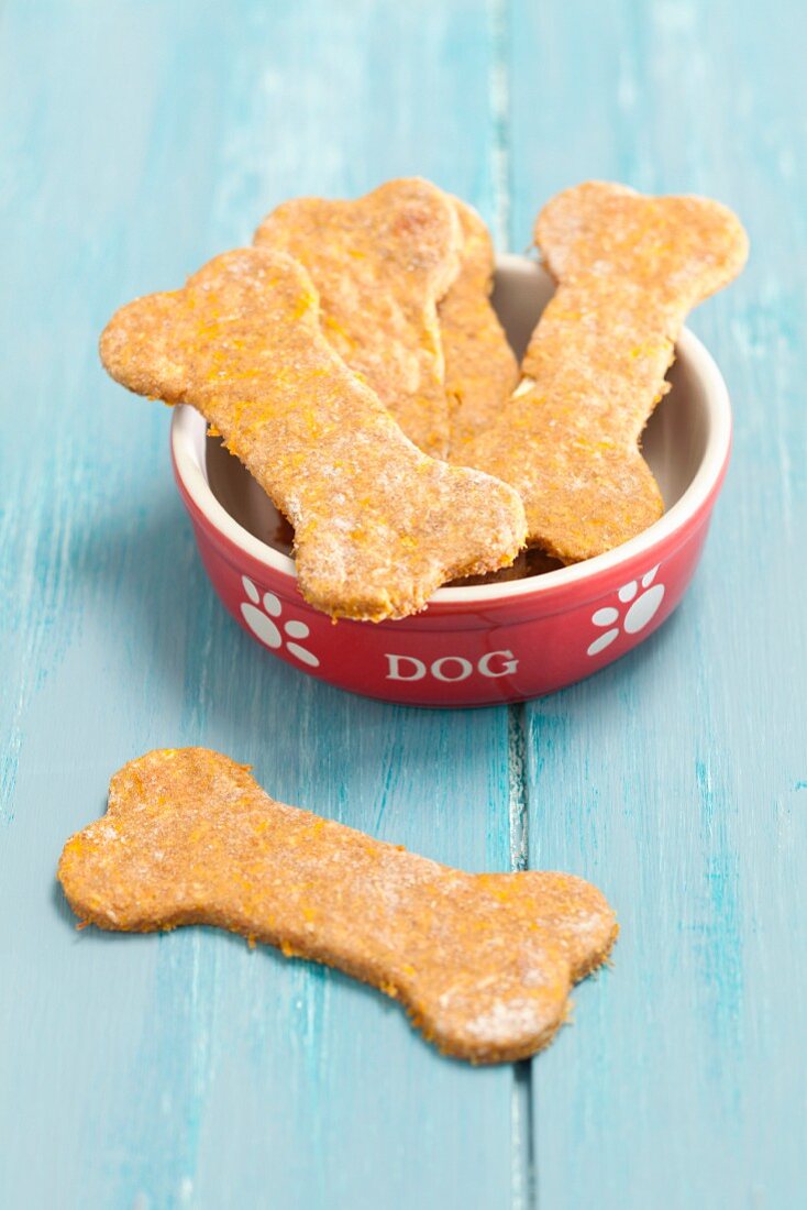 Vollkorn-Möhren-Kekse für den Hund