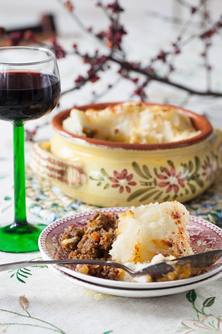 Shepherds Pie mit Trüffelöl