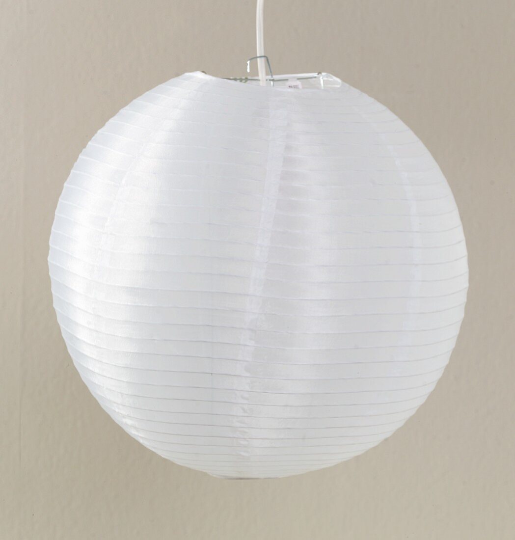White paper lampshade