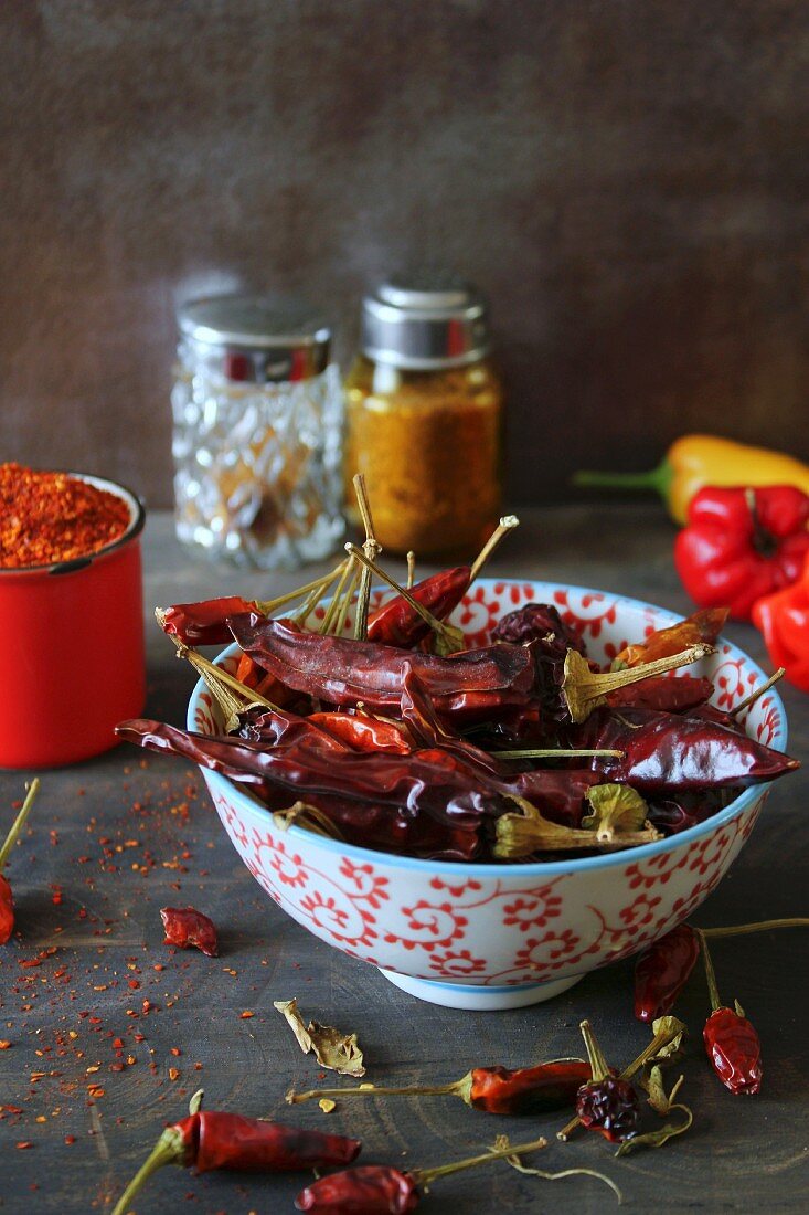 Chilli peppers (dried, fresh and ground)