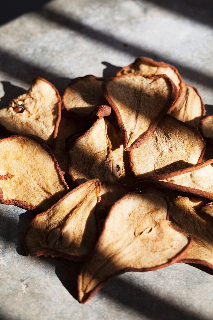 Sun dried pears