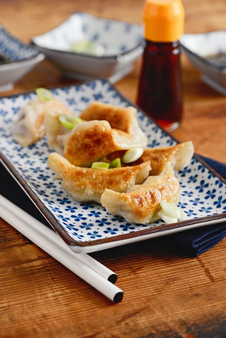 Gyoza – oriental pastry parcels (Singapore)