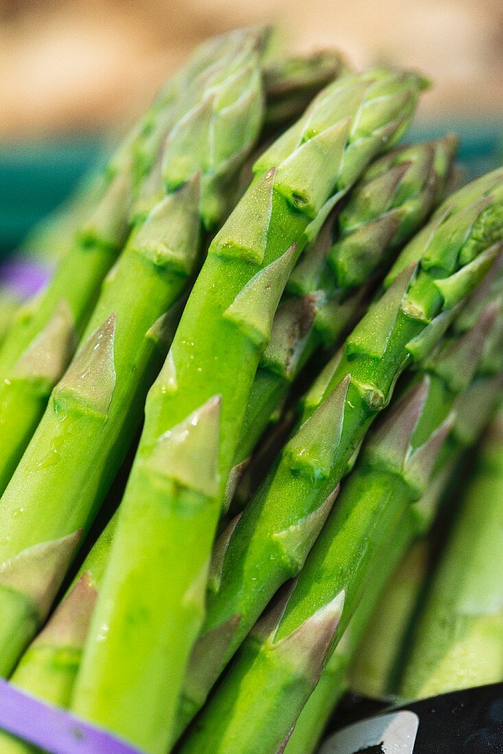 Green asparagus (close-up)