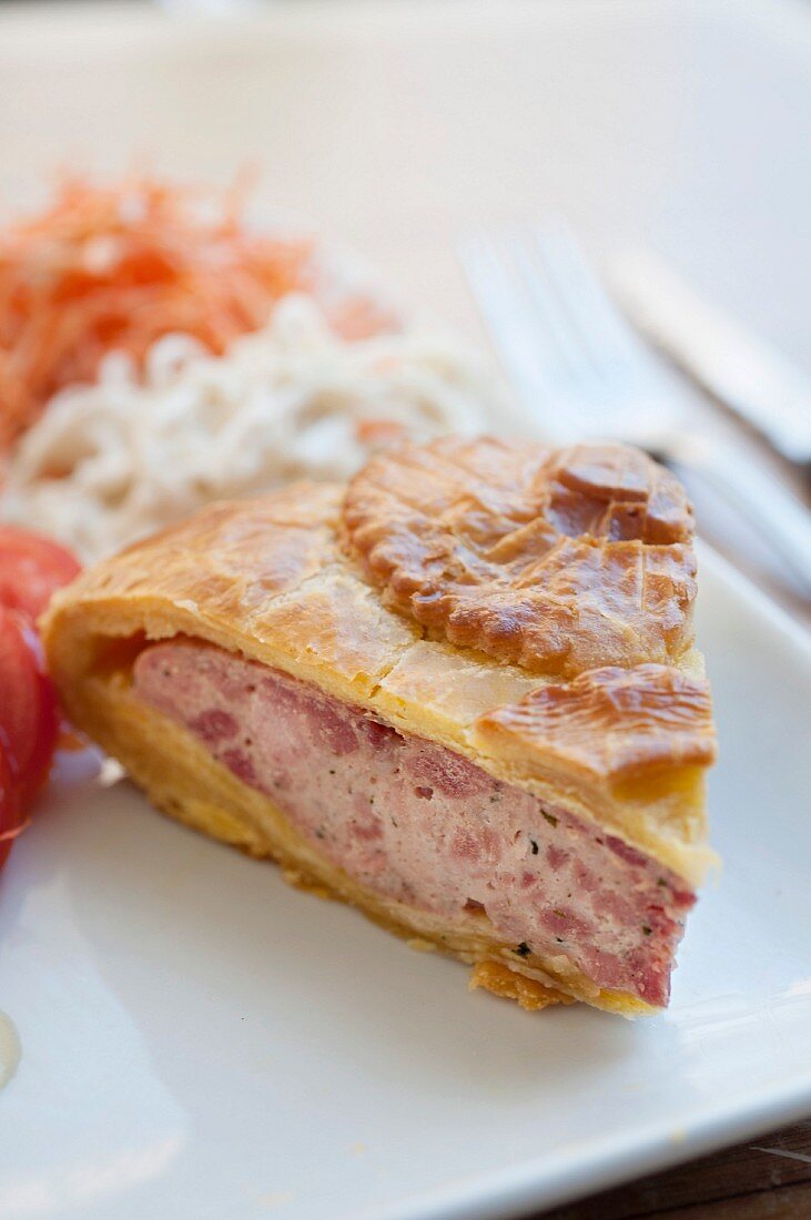 Tourte (Winzerpastete, Elsass)