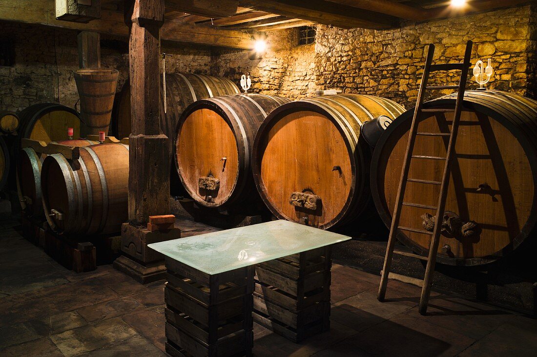 Cultured yeast is not used in this wine cellar, Jean Pierre Rietsch, Mittelbergheim, Alsace