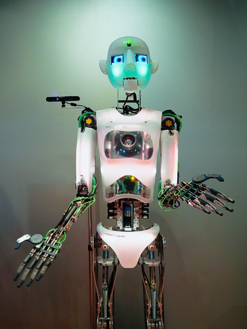 A robot at the Hans Nixdorf Forum, Paderborn