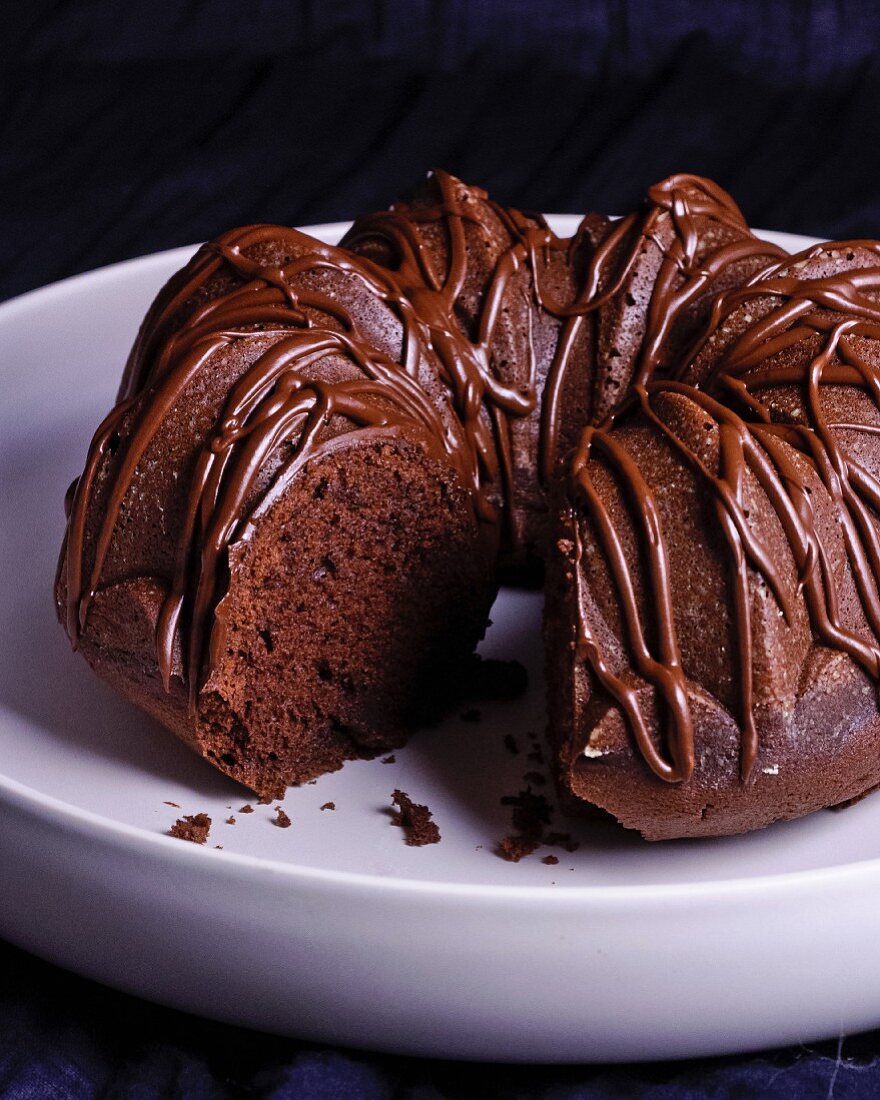 A Chocolate Bundt Cake