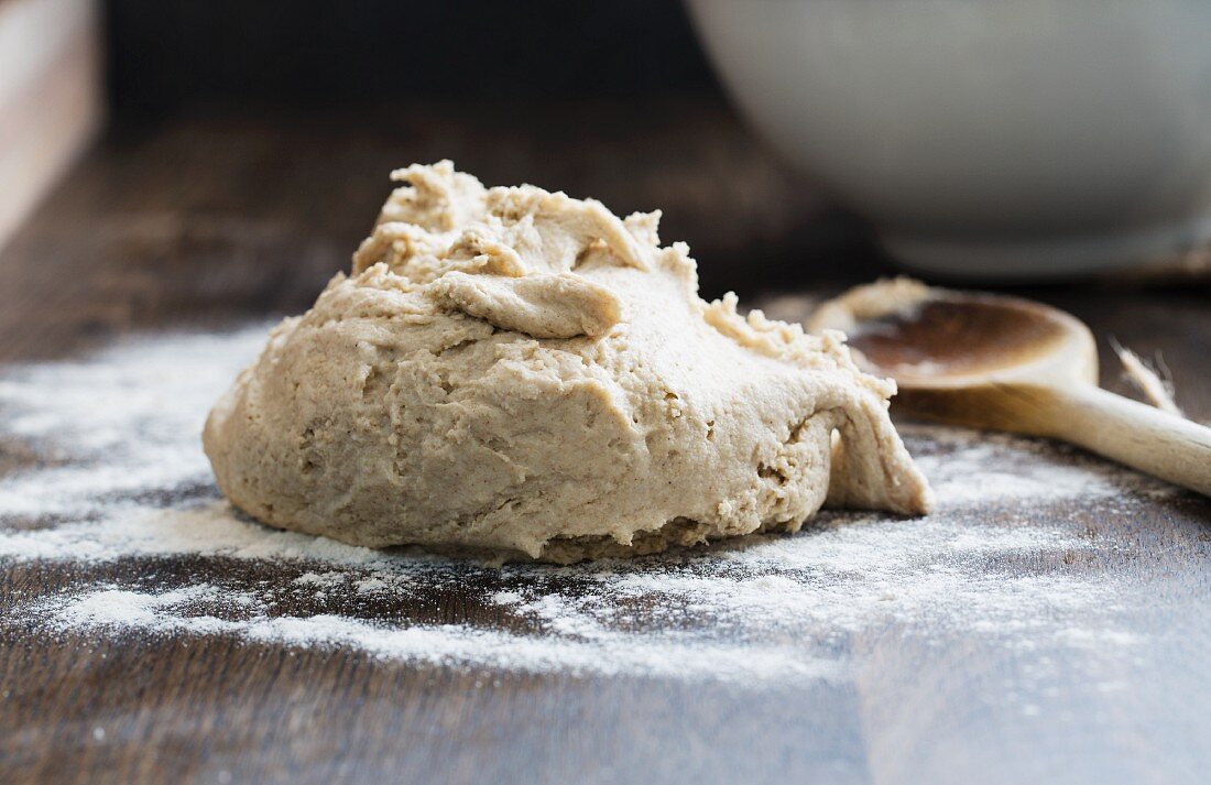 Dough for gluten-free and nut-free rolls