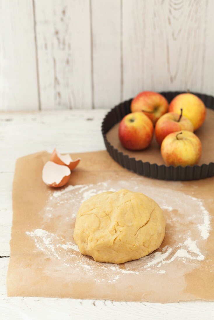 Pastry for apple tart