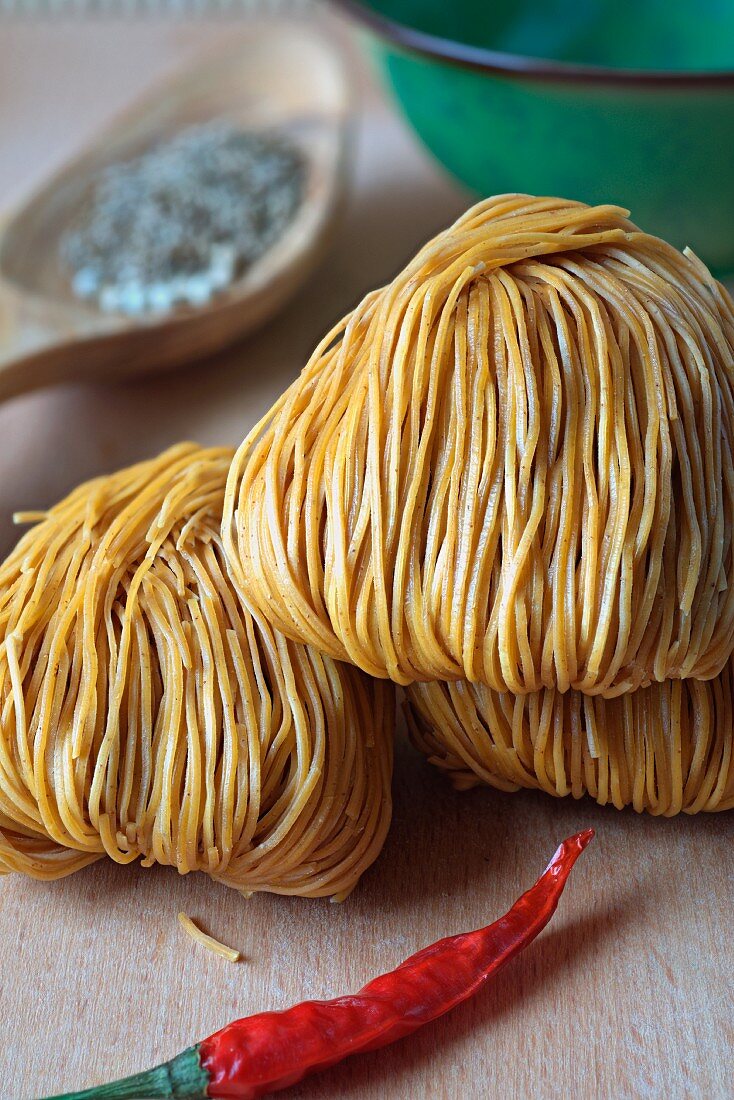 Chinese egg noodles