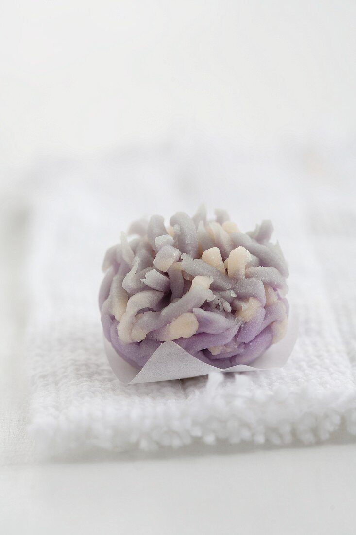 Hydrangea wagashi (ajisai) from Japan