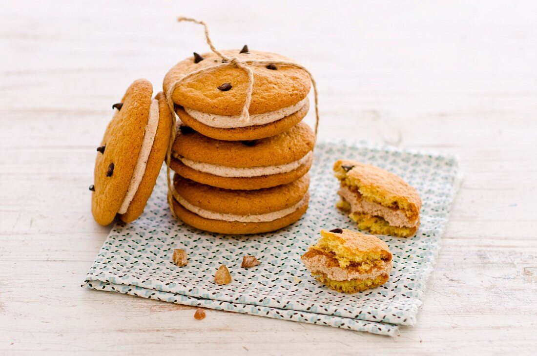 Whoopie Pies mit Kastaniencreme