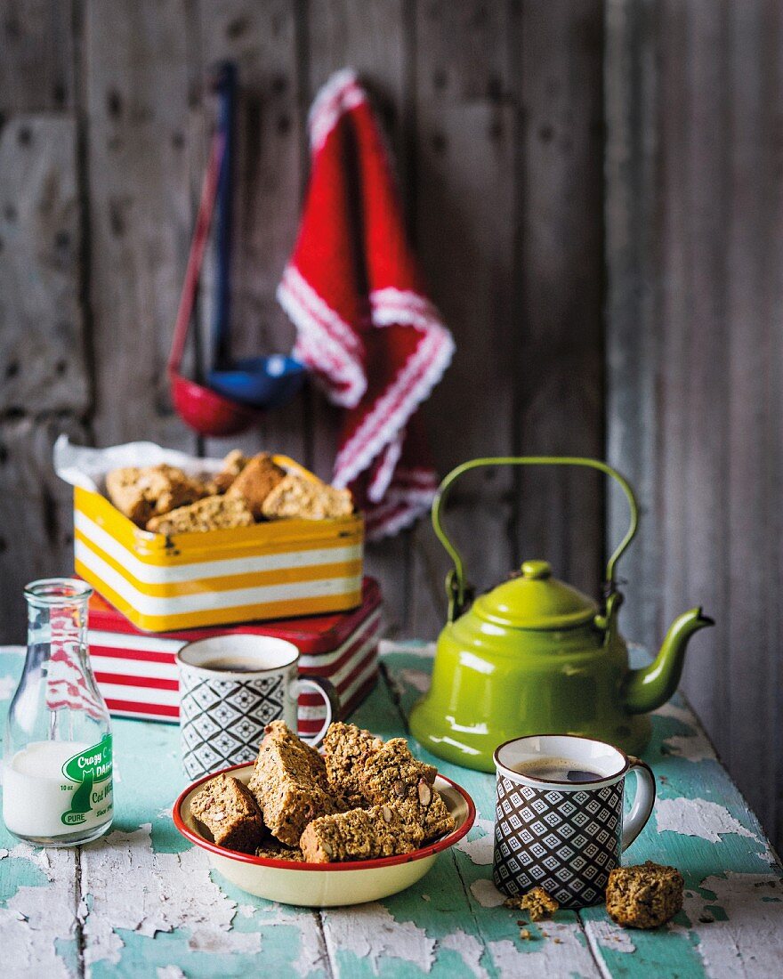 Rusks (Gebäck, Südafrika) mit Mandeln