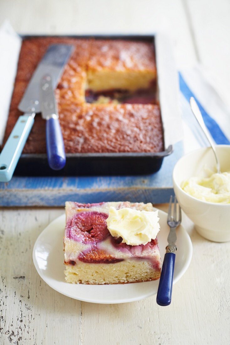 Feigenauflauf mit Clotted Cream