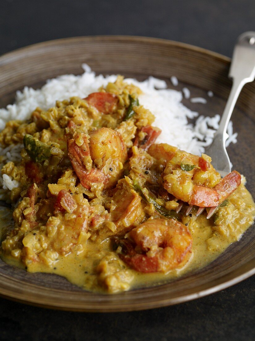 Kerala Garnelen-Curry