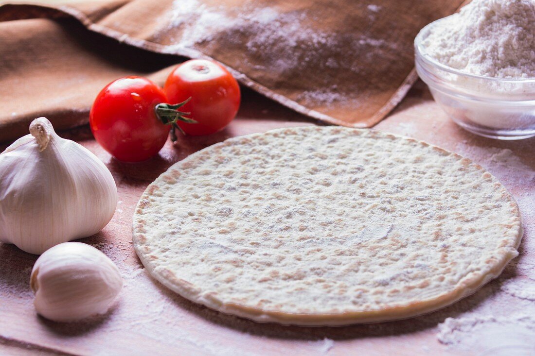 Piadina oder Fladenbrot (Italien)