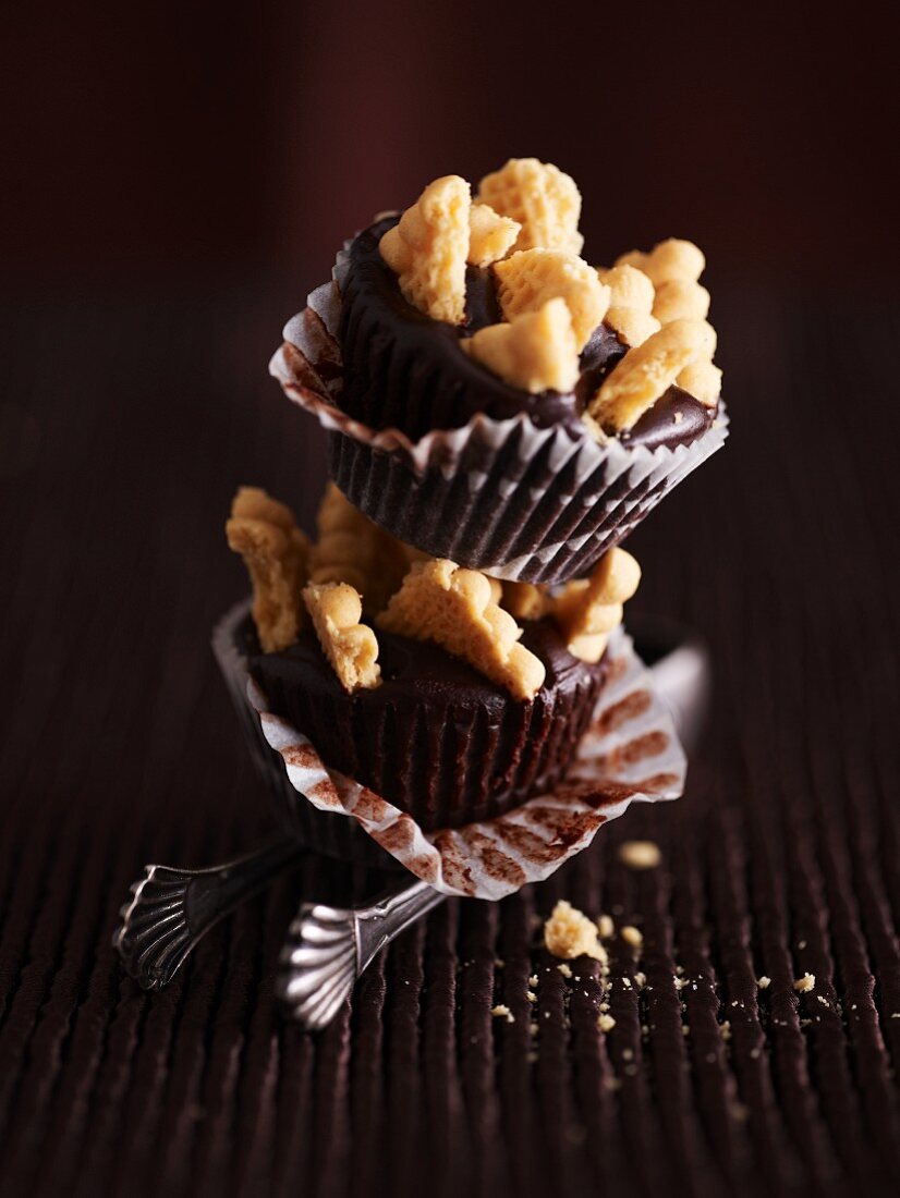 Schokoladen-Marquise Cupcake