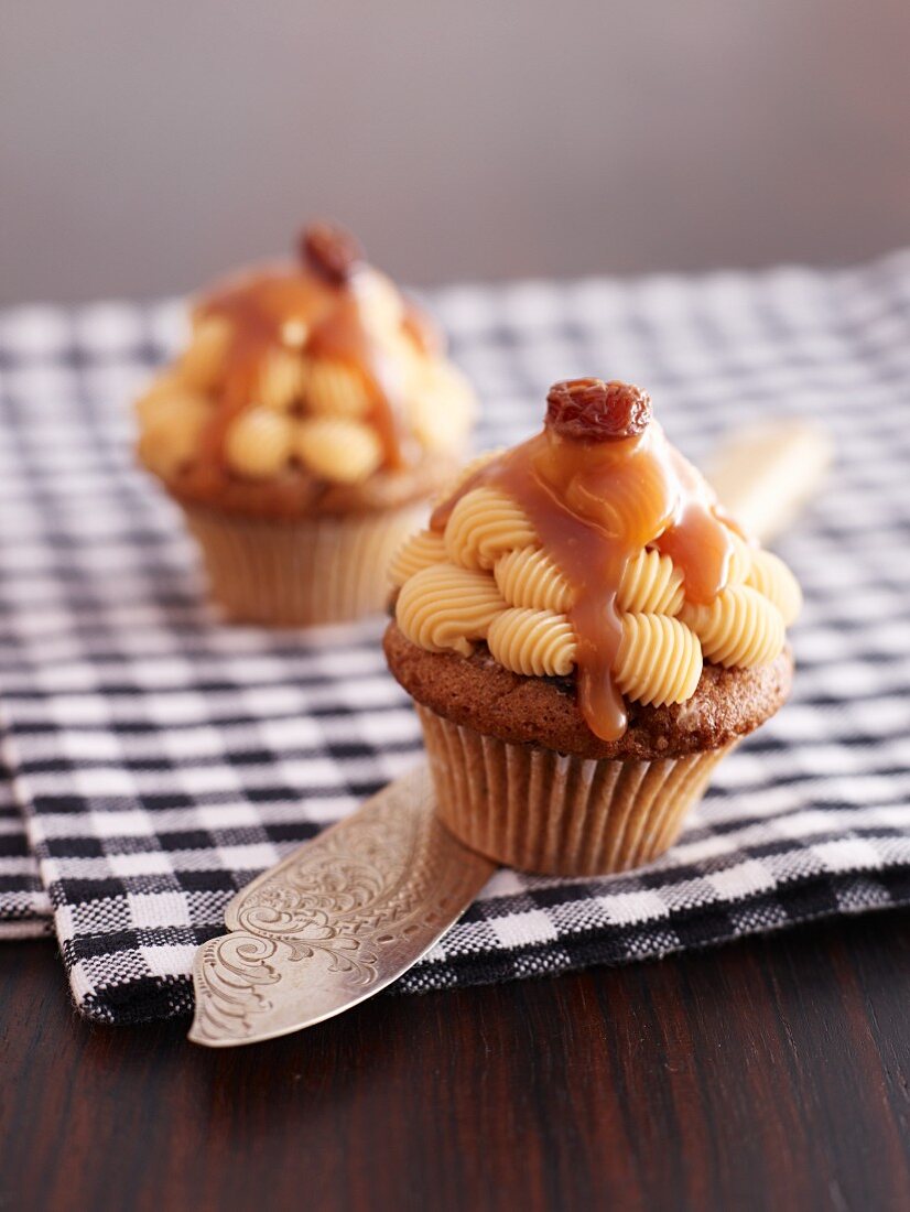 Karamellbutter-Cupcakes
