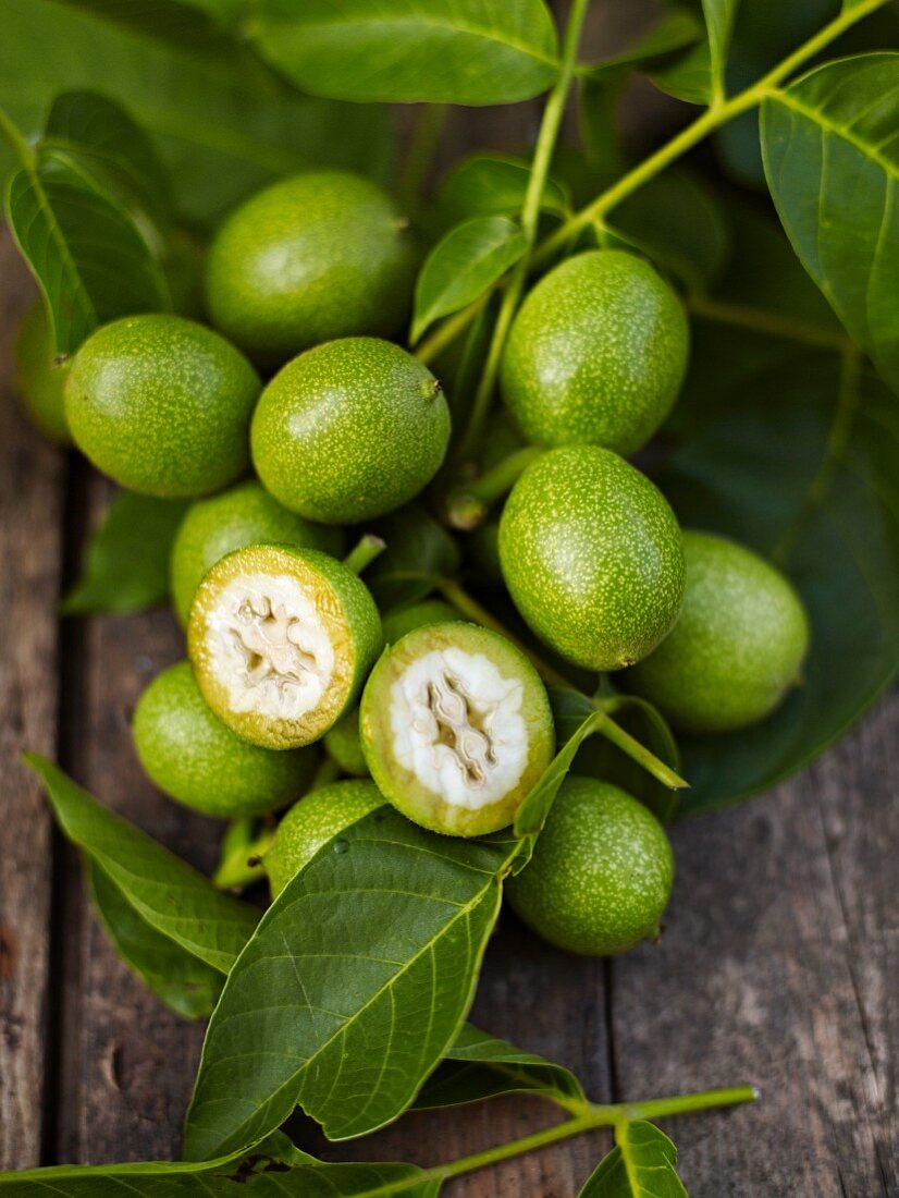 Green walnuts