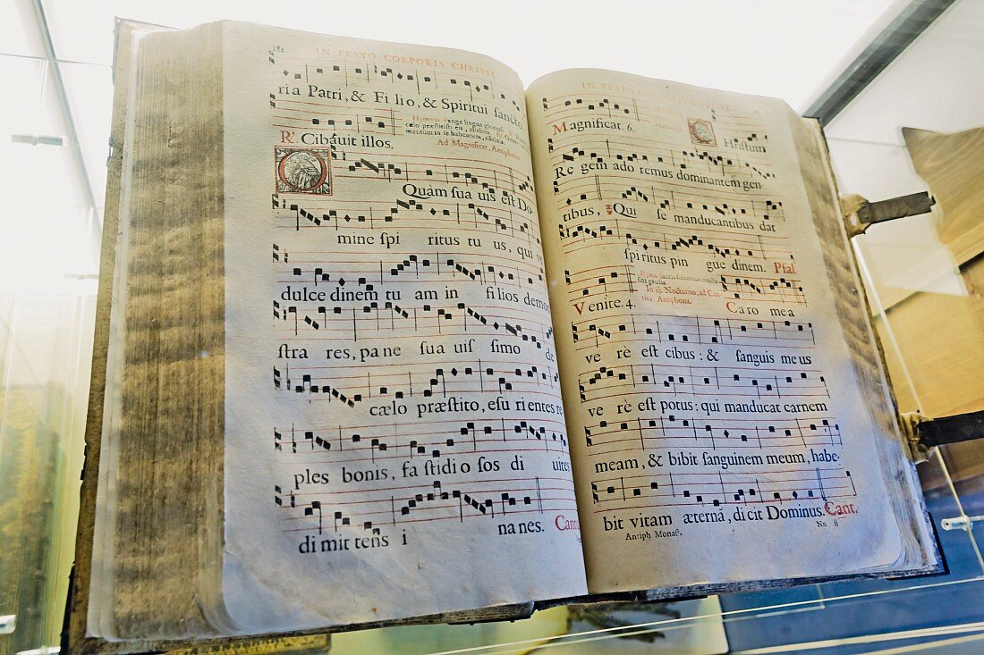 Antiphonary from 1625, Reichenau, Lake Constance
