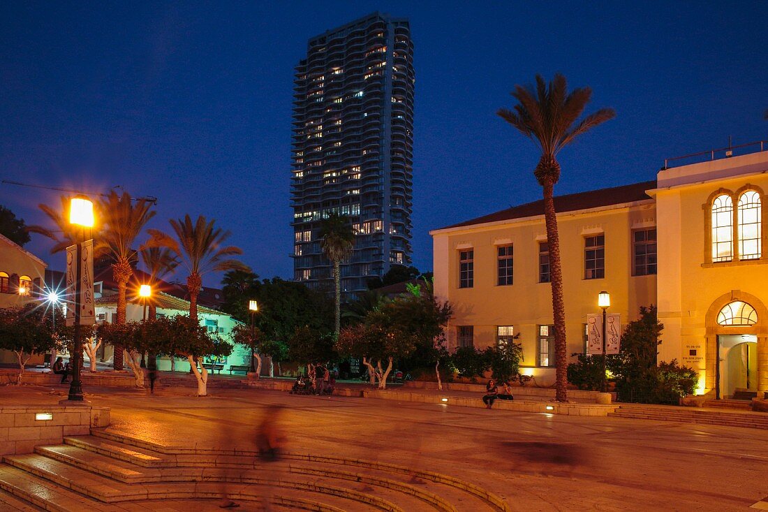 The Suzanne Dellal Center in the Neve Zedek quarter, Tel Aviv