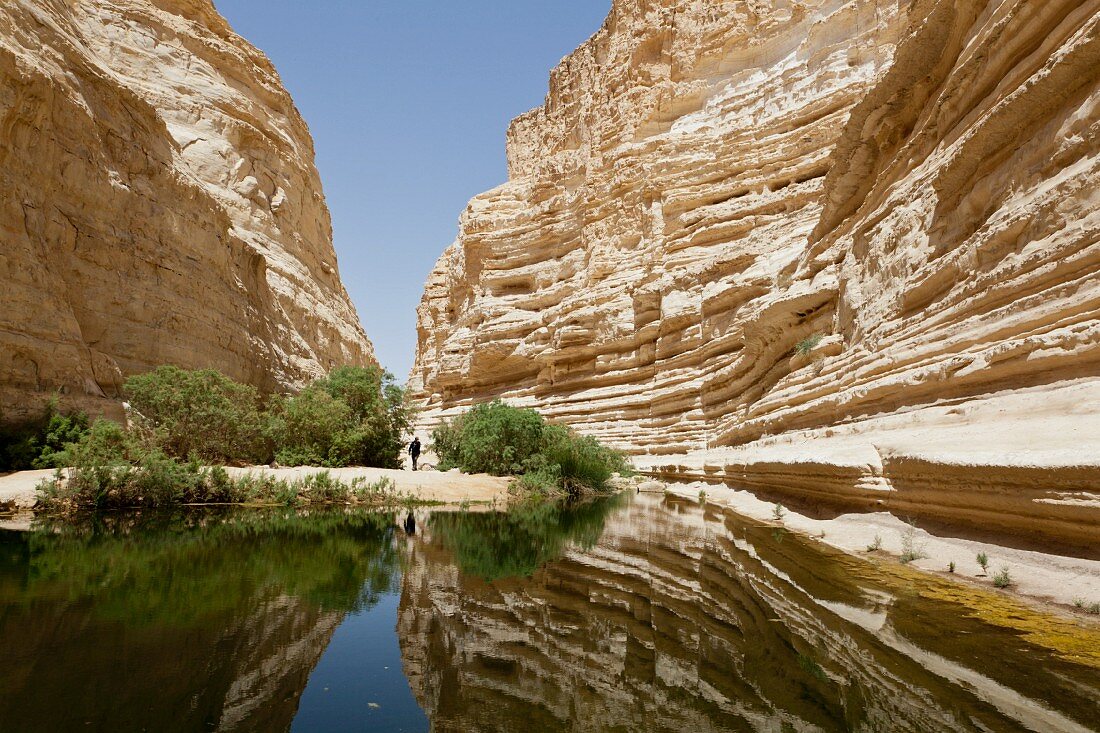 Canyon in der Wüste Negev, Jerusalem