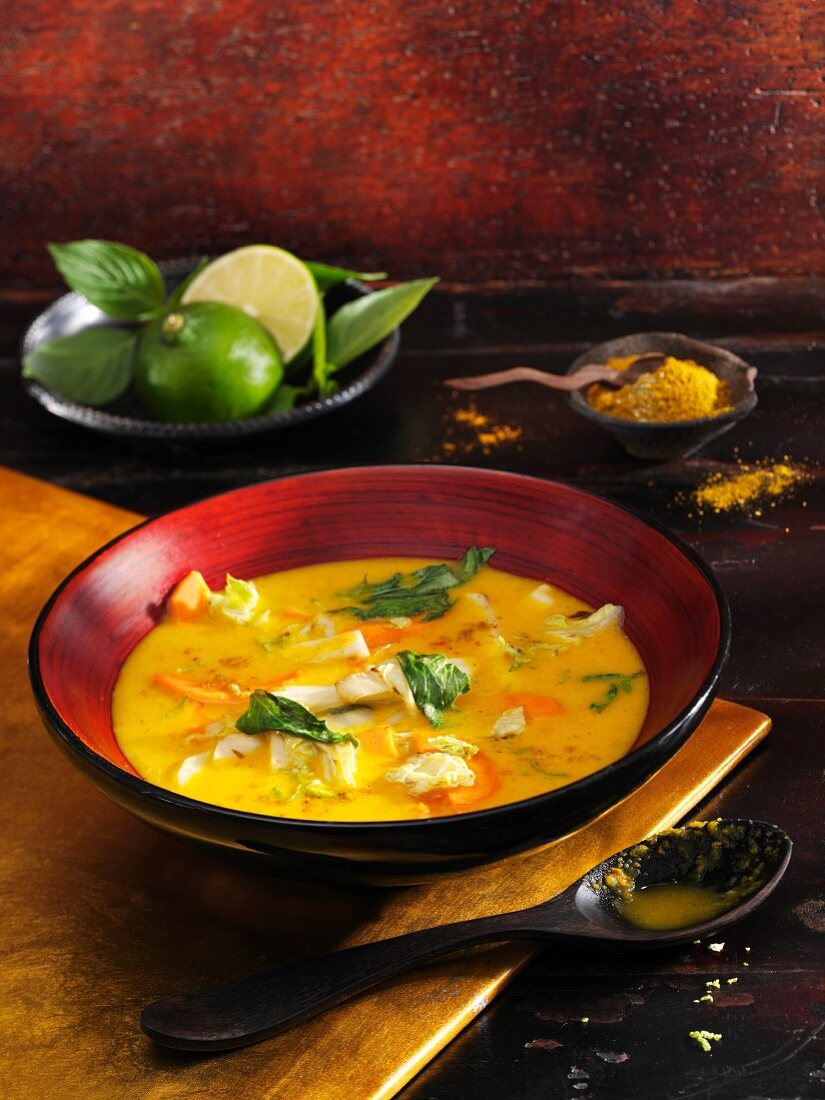 Currysuppe aus Thailand