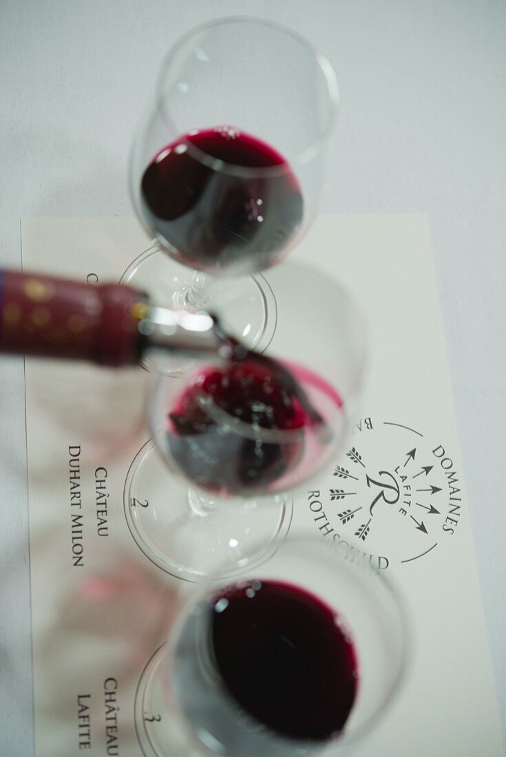 Primeur tasting of the 2014 vintage Domaines Baron de Rothschild, Carruades de Lafite, Duhart Milon & Chateau Lafite