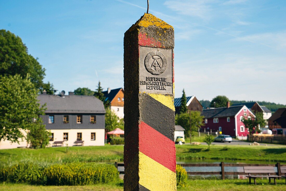 The formerly divided village of Mödlareuth