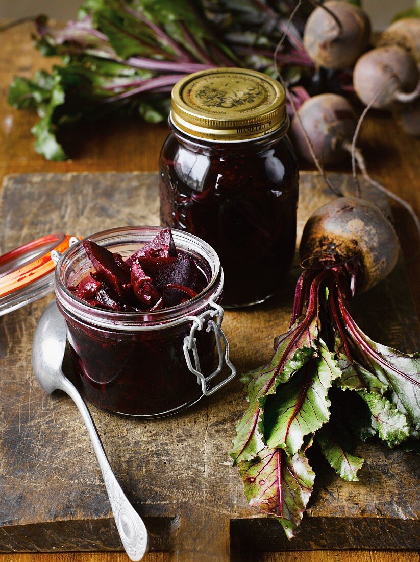 Pickled beetroot as a gift