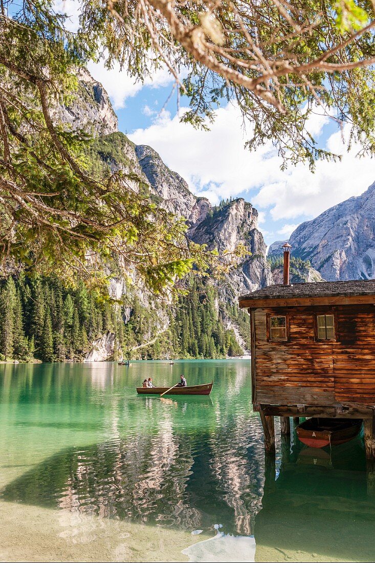 Der eiskalte Prageser Wildsee, Südtirol