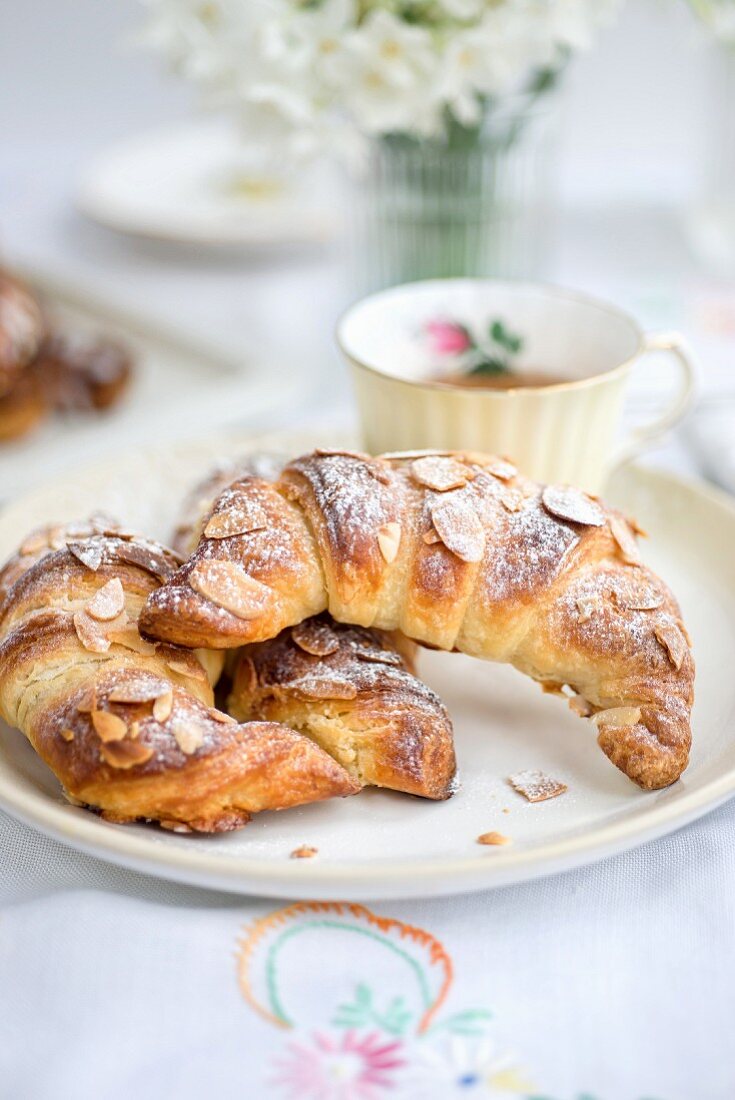 Almond croissants