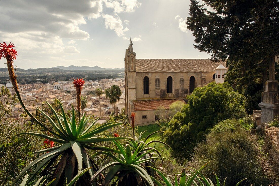 Die Kirche von Artà, Mallorca