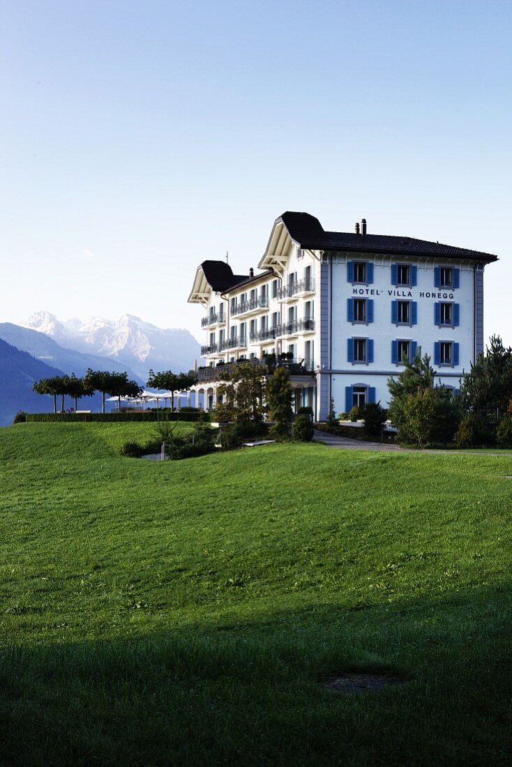 The Villa Honegg on Lake Lucerne, Switzerland
