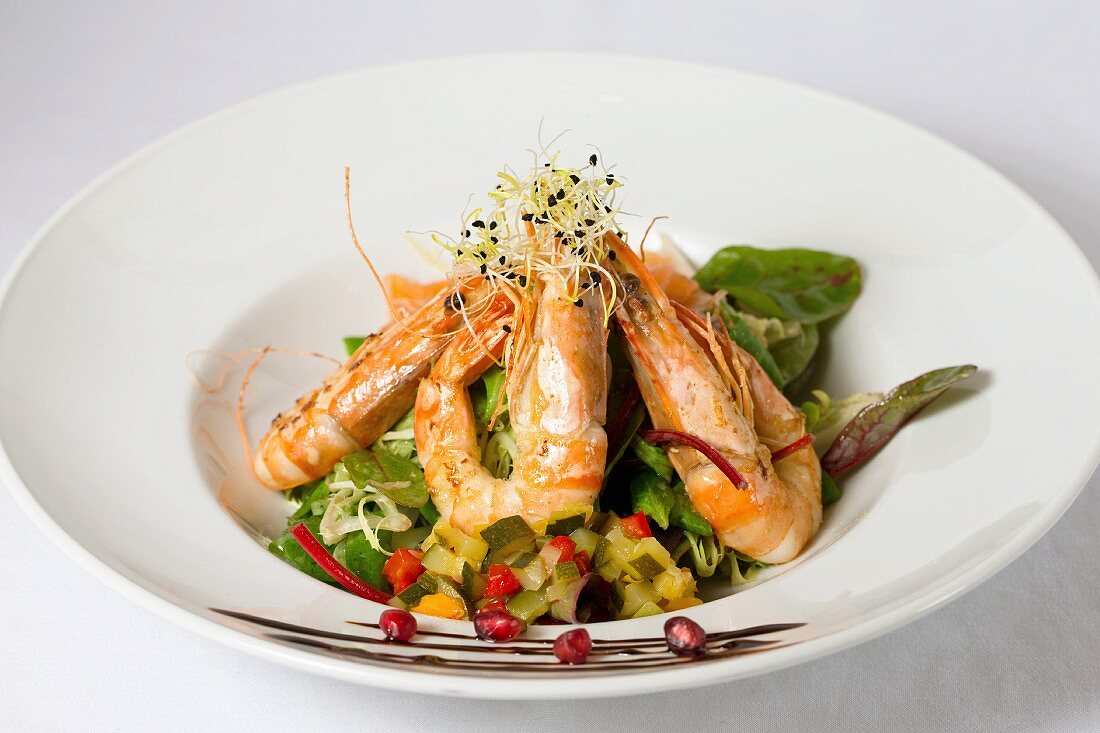 Prawn salad